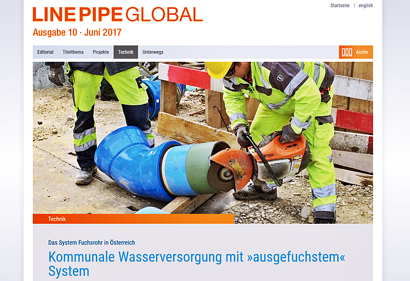 Read more about the article Line Pipe Global Magazin